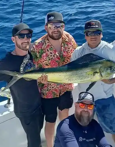 Beautiful view of the Cabo San Lucas arch from a fishing boat.