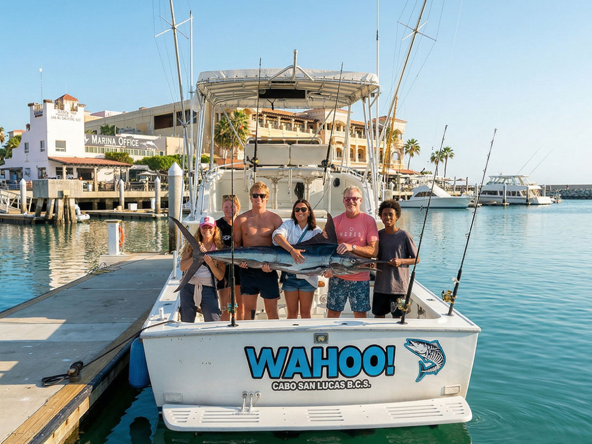 33' Blackfin "Wahoo!" - Cabo fishing charter